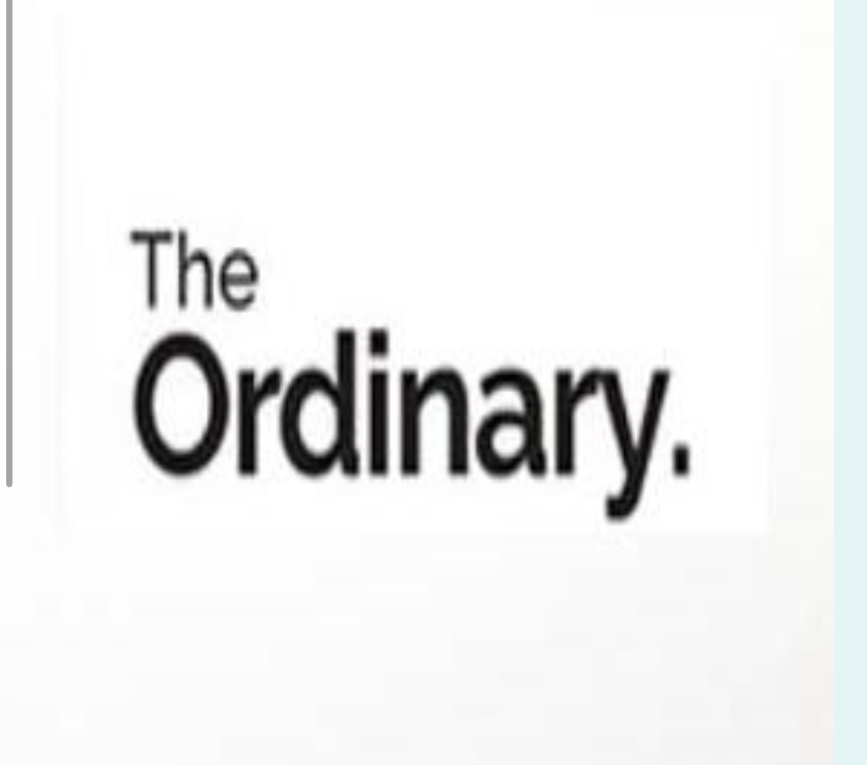 .The ordinary